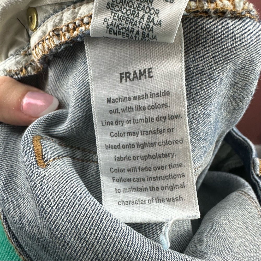 Frame Le Crop Mini Boot In Austin Color Block Siz… - image 4